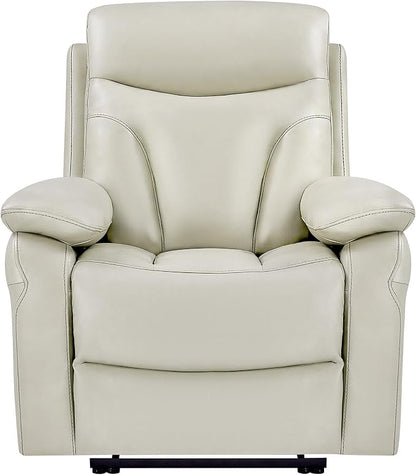 KISLOT Power Recliner Chair Set of 2, Wall Hugger Recliner with Adjustable Headrest and Footrest Dual Motor Electric Faux Leather Reclining Sofa with USB/Type-C Charging for RV Living Room Bedroom