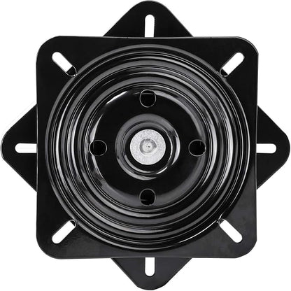 8 Inch Heavy Duty 360 Degree Bar Stool Swivel Replacement Seat Swivel Base Barstool Swivel Plate-for Recliner Chair,Barstools,Chair,Ball Bearing Swivel Boat Seat Or Van Pilot Seat.