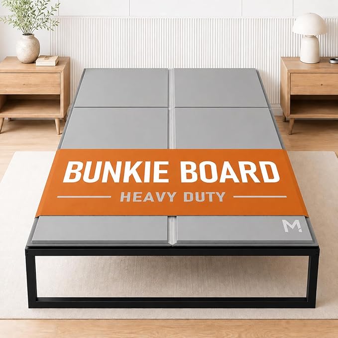 Meliusly Heavy Duty Bunkie Board California King (72x84) - Non-Slip Breathable Bed Support Board for Slatted Bed Frame, Anti-Sag Under Bed Support, Noise Minimizing Moisture Resistant