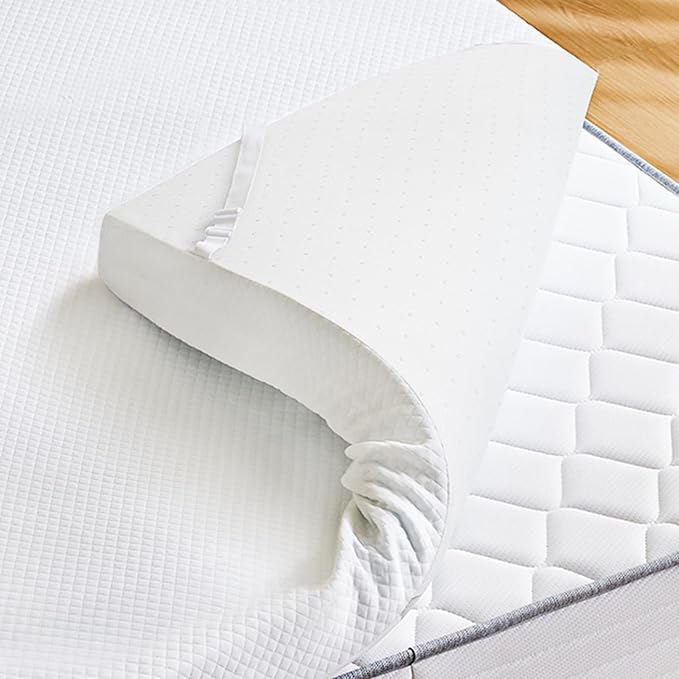 Sweetcrispy Mattress Topper Full with Removable Soft Cover, Memory Foam 2 Inch Thick Gel Infused Cooling Pad for Pressure Relieve for Full Size Bed, Sleeper Sofa, RV, Camper, CertiPUR US Certified