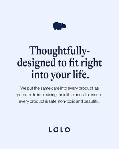 Lalo The Play Table - Toddler Activity Table for Playroom, Snack Time, Arts & Crafts - Easy to Clean Surface - Coconut