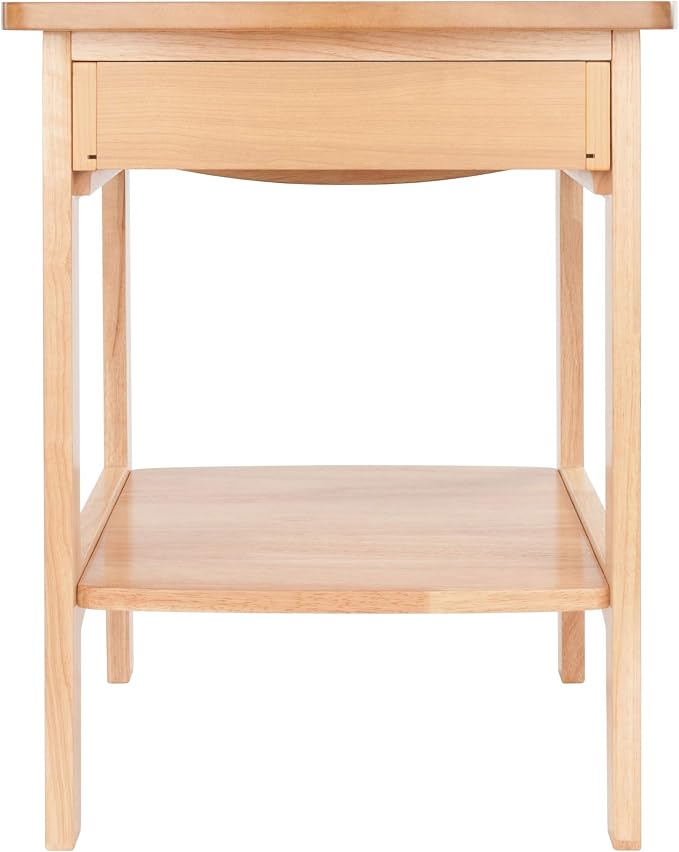 Winsome 82218 Wood Claire Accent Table, Natural 18 inches