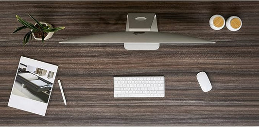 Kaboon 36x24 inches Tabletop, Solid One-Piece Desktop for Sit Stand Desk, Double Desks, L Desk DIY,Wood Countertop Home or Commercial Use,1 inch Thick, Eucalyptus
