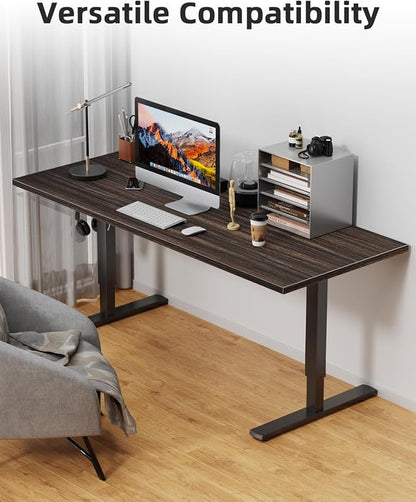 Universal 36 x 24 One-Piece Solid Wood Table Top, 1" Thick Desktop for Stand Up Height Adjustable Desk Frames, Home Office Tabletop, Countertop DIY