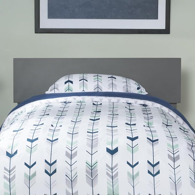 AFI, Orlando Twin Adjustable Modern Solid Wood Panel Headboard, Grey