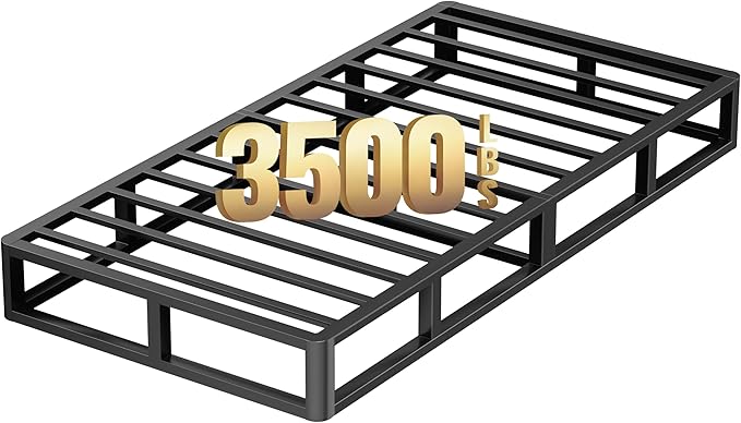 ROIL 10 Inch Twin XL Box Spring, Heavy Duty Metal Box Spring Mattress Foundation with Fabric Cover, 3500lbs Max Weight Capacity, Easy Assembly, Noise Free, Non-Slip