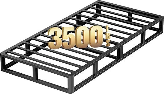 ROIL 10 Inch Twin XL Box Spring, Heavy Duty Metal Box Spring Mattress Foundation with Fabric Cover, 3500lbs Max Weight Capacity, Easy Assembly, Noise Free, Non-Slip
