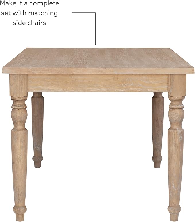 Linon Dining Table Brown