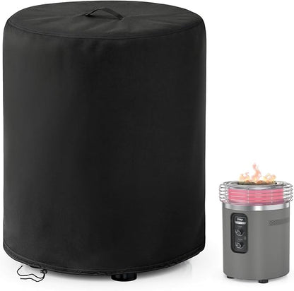 POMER Fire Pit Cover For Ninja Fireside360 Outdoor Heater & Fire Pit | Waterproof ,Windproof,UV & Tear Resistant,Easy to use & clean，Firepit Accessories