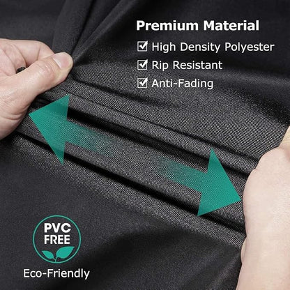 Patio Hanging Chaise Lounge Cover 900D 73 Inch Waterproof Heavy Duty Outdoor Swing Chair Hammock Cover