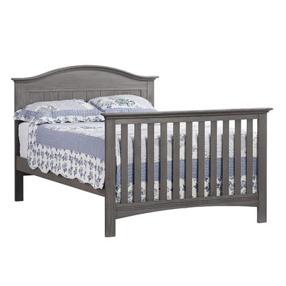 Soho Baby Chandler Crib to Full-Size Bed Conversion Kit, Graphite Gray, GreenGuard Gold Certified