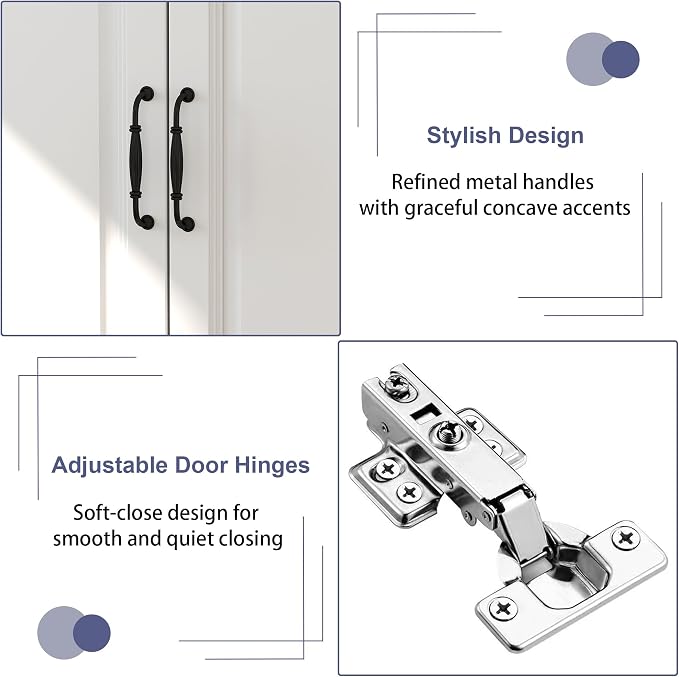 White Armoire Wardrobe Closet: 88" Extra Tall Wardrobe Closet with 2 Drawers, Bedroom Armoires with 2 Doors, Wood Large Armoire with Top Cabinet (White, 31.5")