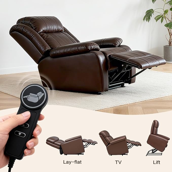 2 Button 5 Pin Remote Hand Control Controller with USB A C Ports and Backlight for Lift Chair Power Recliner Parts Replacement
