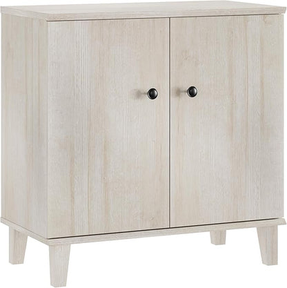 Bedroom Dresser with 3 Drawers, Chest of Drawers, Modern Closet Organizer Bachelors Chest w/Solid Wood Legs for Living Room, Baby Room, Nursery,Beige Oak