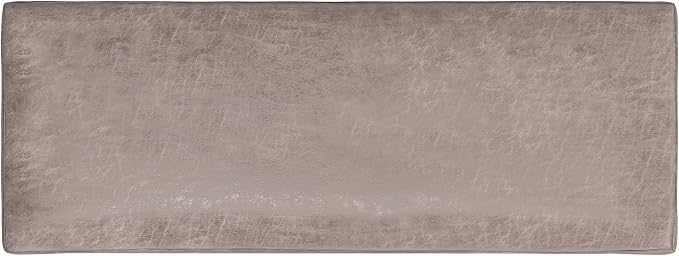 SIMPLIHOME Owen Rectangular Storage Ottoman - 48 inch Wide Upholstered Vegan Leather Lift-Top Ottoman in Distressed Grey Taupe, Mid-Century Modern Ottoman for Living Room with Tufted Detail