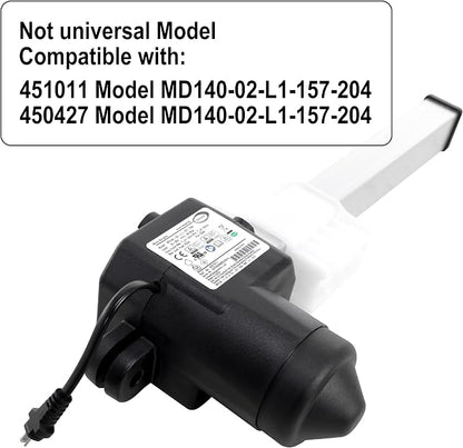 Fromann Limoss 451011 Motor (MD140-02-L1-157-204) Actuator Replacement Kit with Power Supply, Cables and Switch Control for Recliner Sofa Chair