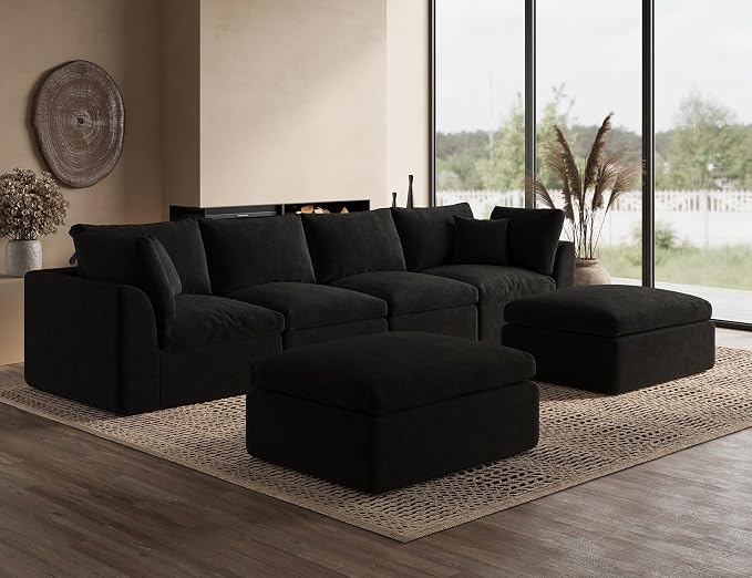 ohllob Middle Back for Cloud Sectional Couches Living Room, Modular, Boneless