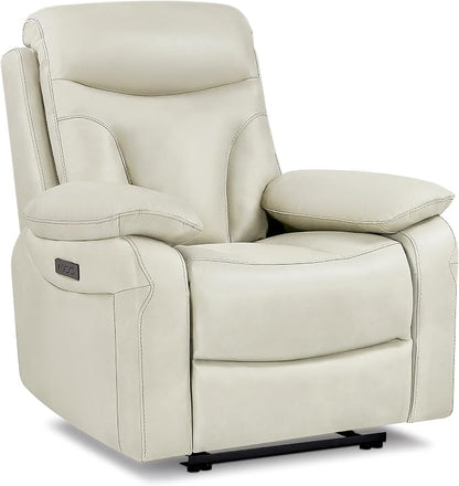KISLOT Power Recliner Chair Set of 2, Wall Hugger Recliner with Adjustable Headrest and Footrest Dual Motor Electric Faux Leather Reclining Sofa with USB/Type-C Charging for RV Living Room Bedroom
