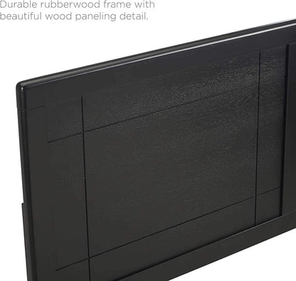 Modway MOD-6221-BLK Archie Full Wood Headboard, Black