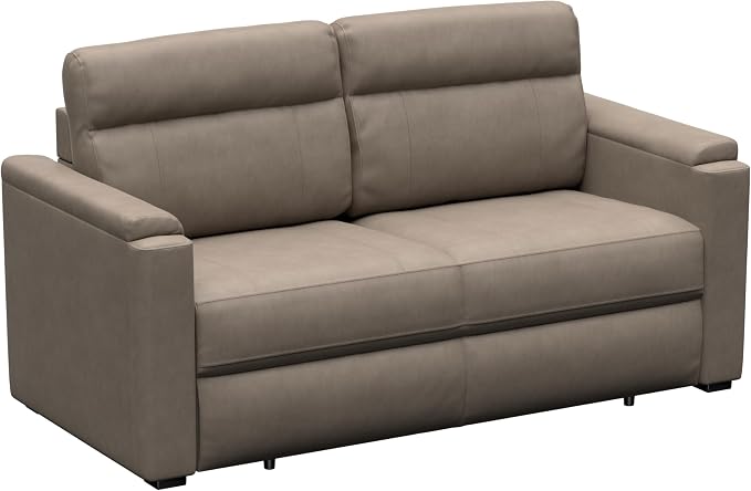Thomas Payne Signature Heritage Series 68" Driftwood RV Rest Easy Sleeper Sofa with Easy-to-Use Fold-Out Mechanism, 81" Bed Depth - 2024044352