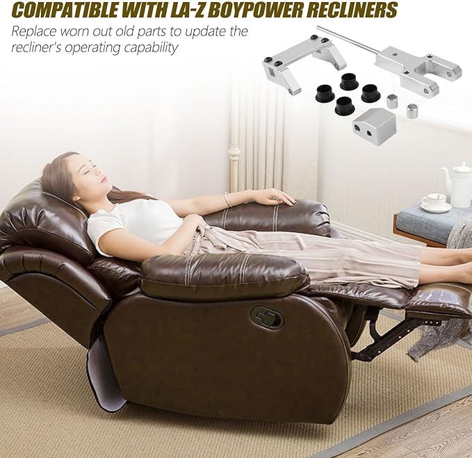 Metal Toggle Drive Connector and Metal Drive Toggle and Clevis Mount Power Recliners,Fits for La-Z-Boy/Lazyboy Power Recliners,Fits All L-Z-Boy