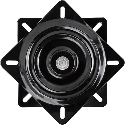 6.25 Inch Heavy Duty 360 Degree Bar Stool Swivel Replacement Seat Swivel Base Barstool Swivel Plate-for Recliner Chair, Barstools,Chair, Ball Bearing Swivel Boat Seat Or Van Pilot Seat.