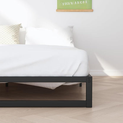 Richwanone 5 Inch Queen Bed Frame, Heavy Duty Metal Platform Bed, Black | Queen Size Bed Frame, Mattress Foundation with Steel Slat Support, No Box Spring Needed, Easy Assembly