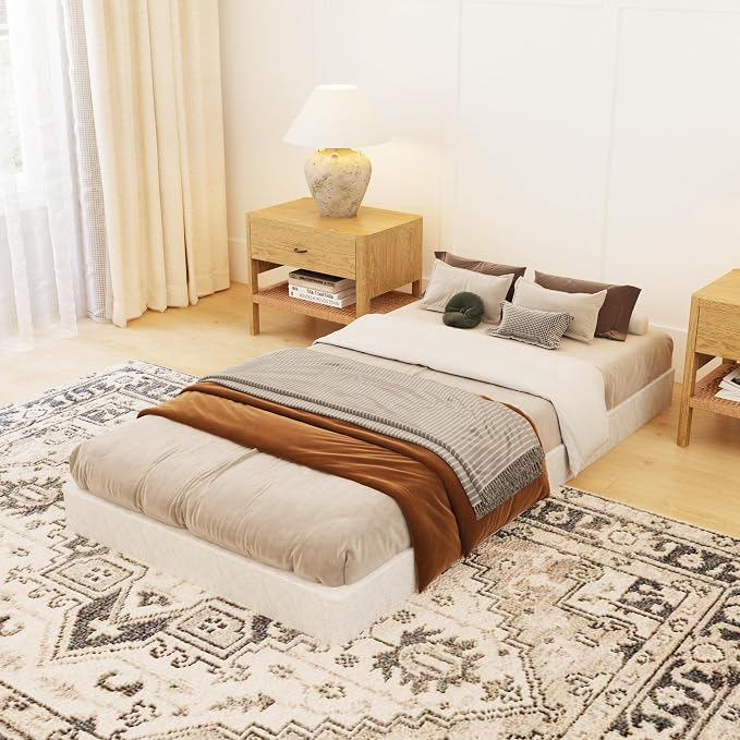 OSASET Twin Box Spring, 4 Inch Metal, Twin Size | Heavy Duty Metal Frame, 3000lbs Support, Easy Assembly, Noise Free, Non Slip