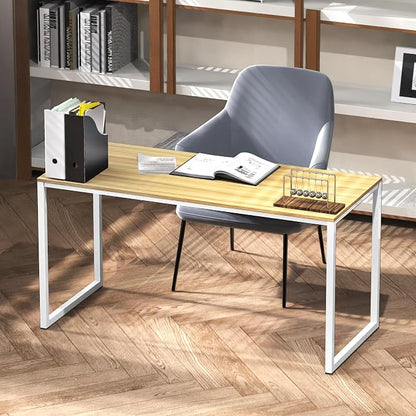 SHW Mission 32-Inch Home Office Computer Desk, Oak