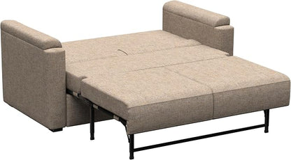 THOMAS PAYNE Signature Heritage Series 62" Dellmead RV Clickback Sleeper Sofa with Automatic, Adjustable Fold-Out Legs, Four Reclining Positions, Easy Transition - 2024044224