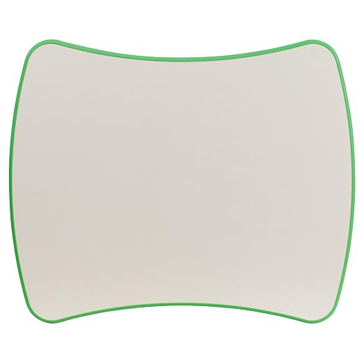 EMMA + OLIVER 21.875x26.625 Green Plastic Height Adjustable Activity Table