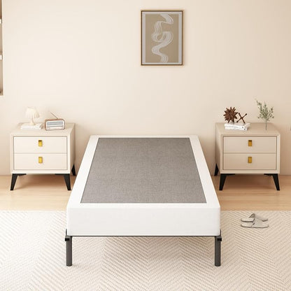 DORITRON 7 Inch Twin Size Box Spring, 1500lbs Heavy Duty Box Spring Twin Bed Base Metal Mattress Foundation, Easy Assembly, Noise Free