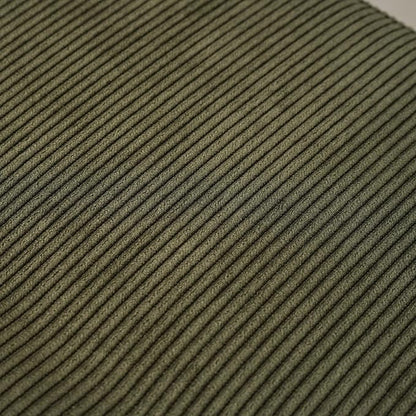Comfy to go Entryway Bench - Green Bench for Bedroom, Modern Ottoman End of Bed, Corduroy Padded Benches for Living Room, Foyer, Mudroom, Hallway - 39" L x 14" W x 17" H