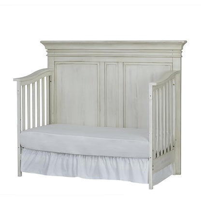 Baby Cache Vienna 4 in 1 Convertible Crib, Antique White