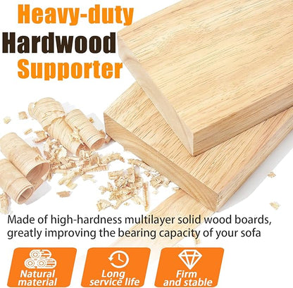 LAVEVE Heavy Duty Couch Cushion Support Board for Sagging Sofa, 23''x 45'' & 23''x70'' Extra Thick Solid Wood Under Couch Insert with Anti-Slip Dots, Repair Sagging Spring Sofa Cushions