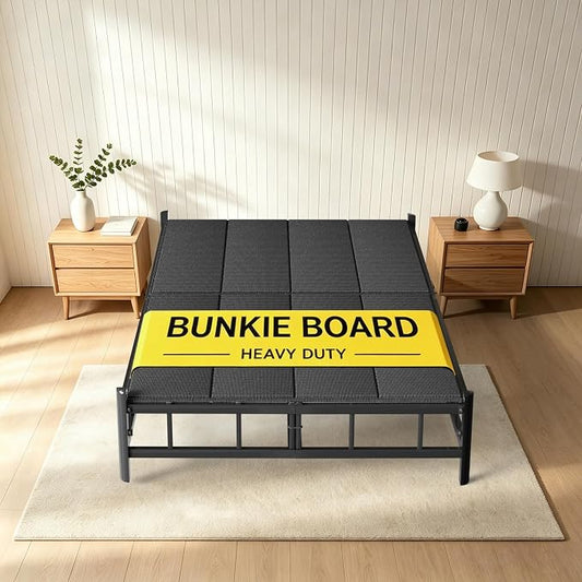Imperius Breathable, Noise Minimizing, Moisture Resistant Bunkieboards,Low Profile Bed Support,Large Double Bed 10mm Bunkie Board, Folding Spring Box, Light and Thin,Queen Size 60x80''