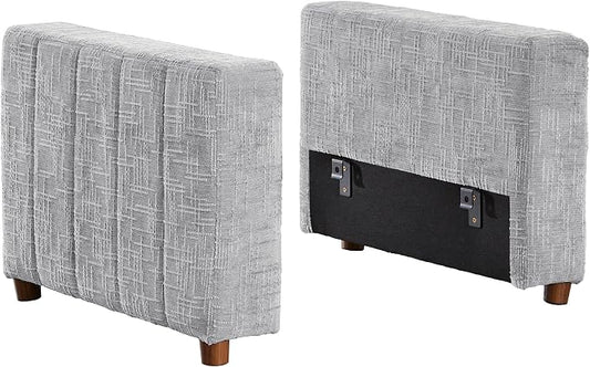 ORRD Modern Chenille Sofa Armrest Backrest for Modular Sectional Sofa Couch for Living Room, Grey