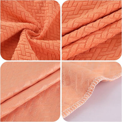 YISUN Stool Covers Rectangle - 4 Pack Stretch Waterproof Saddle Seat Cover Counter Bar Stools Bar Chairs Covers Kitchen Island Chairs Cushion Protector