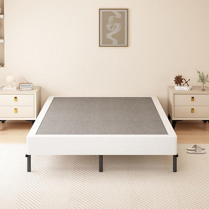 DORITRON Cal King Box Spring 7 Inch, 3000lbs Heavy Duty Box Spring California King Bed Base Metal Mattress Foundation, Easy Assembly, Noise Free