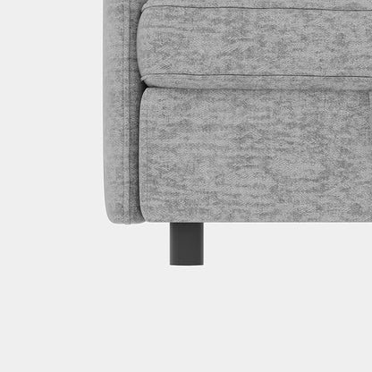ERYE 68-Inch Loveseat Modular Sofa Deep Seat Storage Sectional Sofa Couch with Storage Ottomans,2 Seat Chenille Upholstered Love Seat Couch Convertible Lounge Sleeper Daybed for Living Room Bedroom
