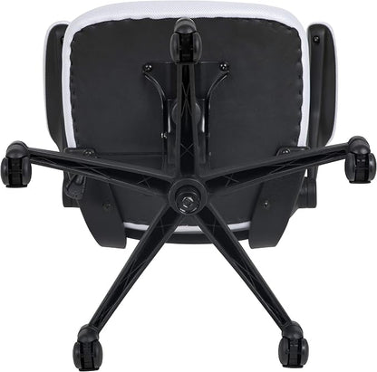 Flash Furniture Kelista Office Chair, Ergonomic, Mid-Back, Black Mesh with Swivel