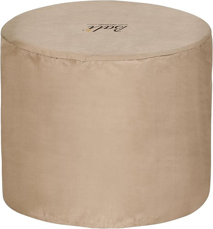 BALI OUTDOORS 30 Inch Fire Pit Cover Round Column, Heavy Duty, Waterproof and Weather Resistant Oxford Fabric Cover