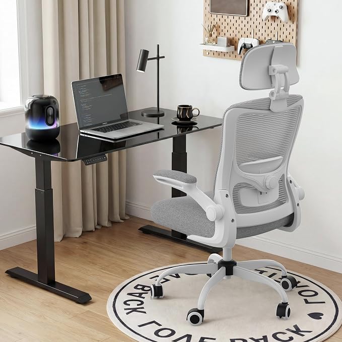 Ergonomic Office Chair for Long Hours, Full-Body Support, Relieve Neck & Back Pressure, 330LBS Capacity, Ideal for Home Office, Office & Study