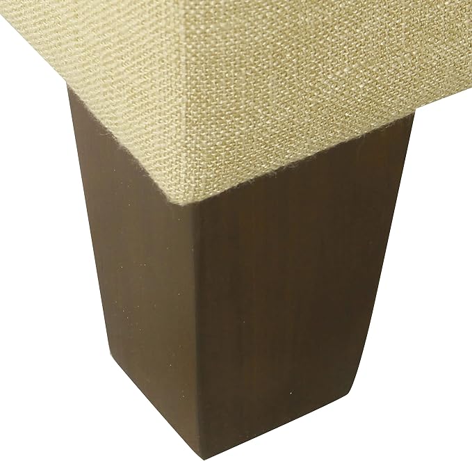 HomePop 28" Woven Square Storage Ottoman - Tan