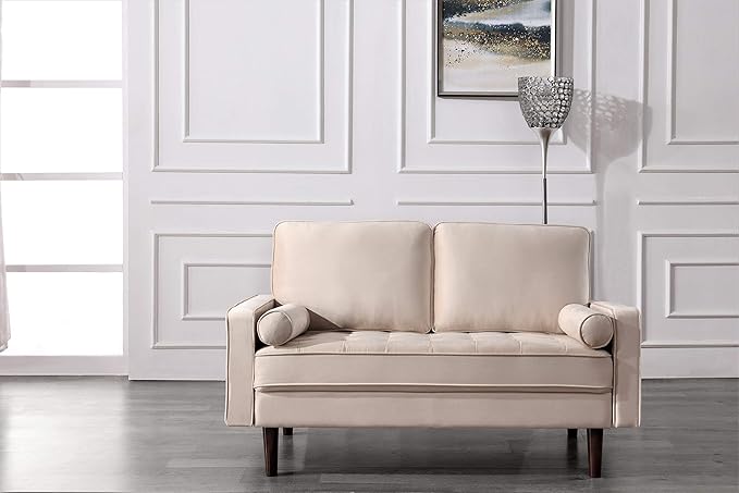 Container Furniture Direct Hazen Love Seats, Brown