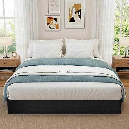 Awesofurni King Box Spring, 10 Inch High Profile King Size Box Spring Only, 3000 lbs Heavy Duty Metal Frame Mattress Foundation with Fabric Cover, Easy Assembly-Noise Free