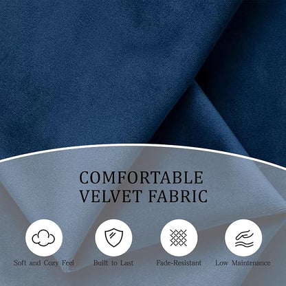 93.7" King Size Sleeper Sofa Bed, Pull Out Sofa Bed, Velvet Upholstery, 3 in 1 Convertible Sleeper Couch, Chaise Lounge, Retro Recliner for Living Room, Office, Apartment, Blue