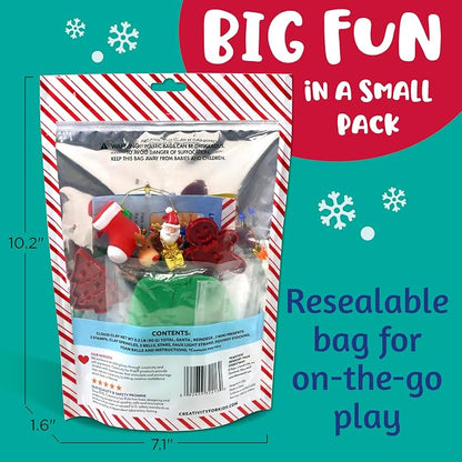 Creativity for Kids Sensory Pack: Christmas - Activities for Kids, Toddler Stocking Stuffers & Sensory Bin Filler, Travel Toys for Toddlers (Ages 3+)