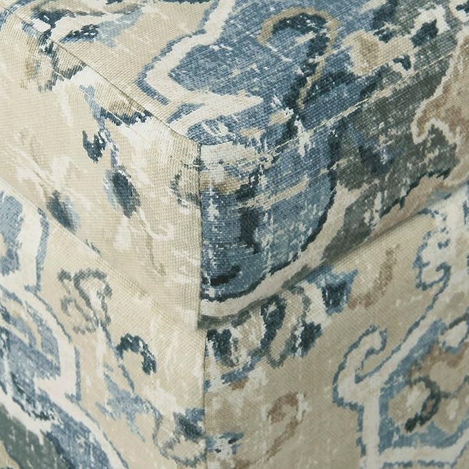 HomePop 36" Decorative Storage Bench - Antiqued Blue