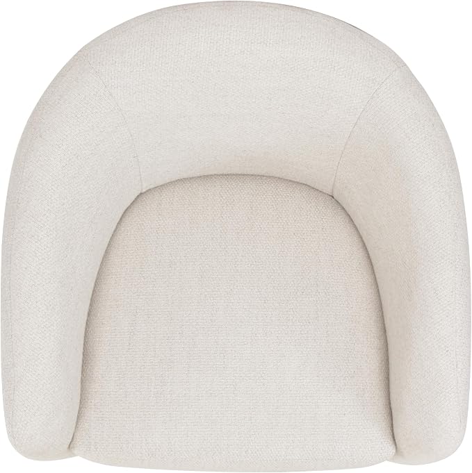 HomePop 360° Swivel Barrel Accent Chair - Putty Woven Fabric